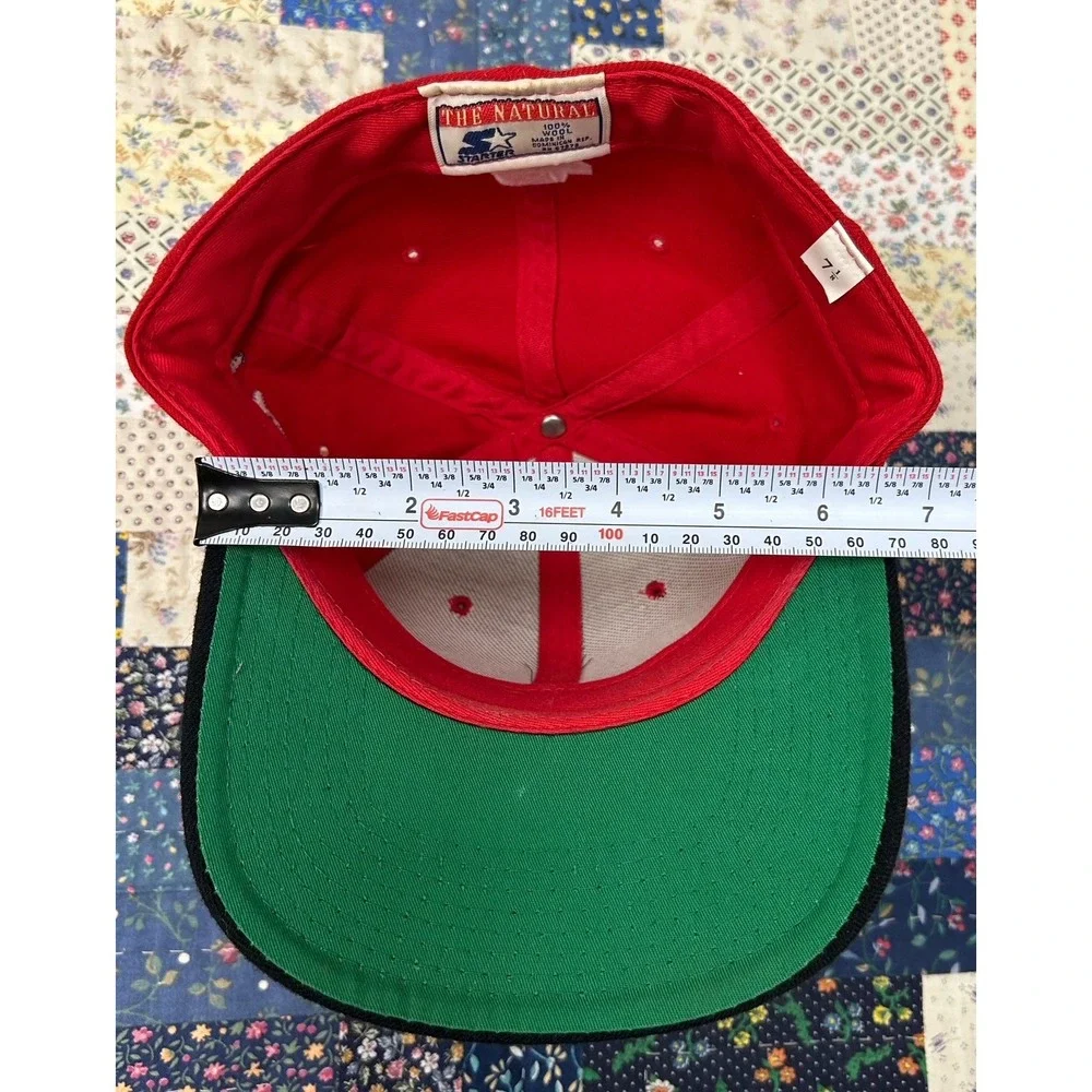 Vintage 90s UNLV Starter The Natural Wool Runnin' Rebels Fitted 7 1/8